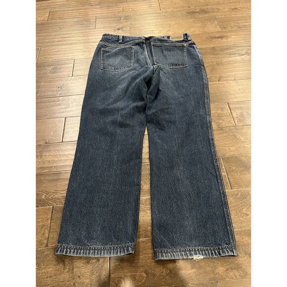 Duluth Trading Co Mens Blue Denim Jeans Size 38x32 100% Cotton 3237-18 - Picture 3 of 12